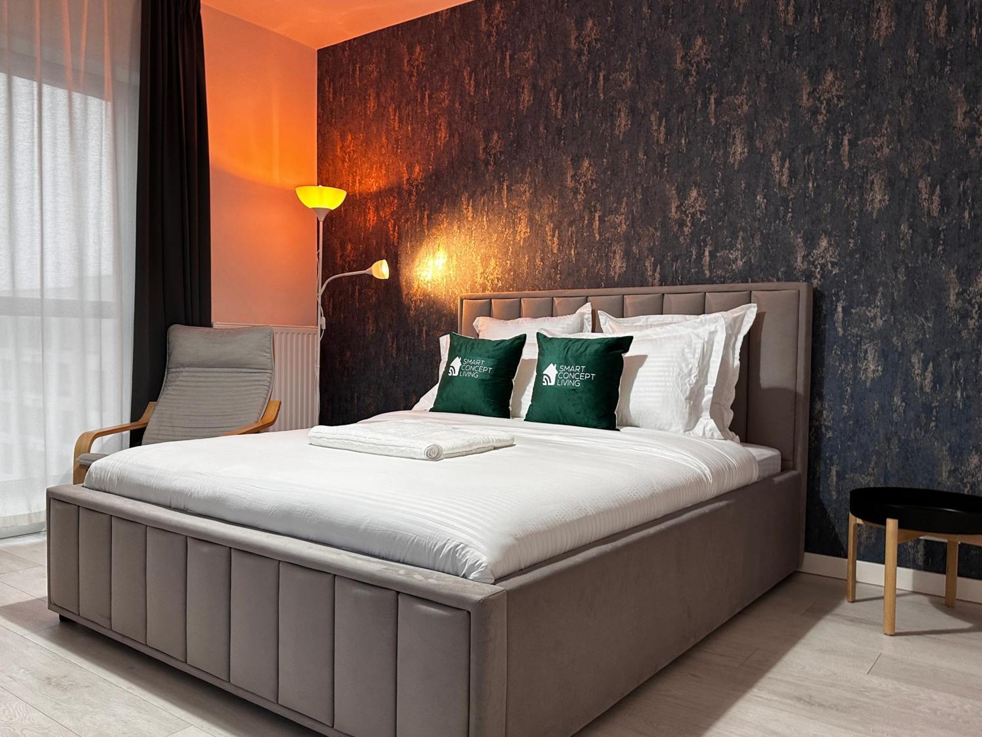 Smart Living Plaza Daire Bükreş Dış mekan fotoğraf
